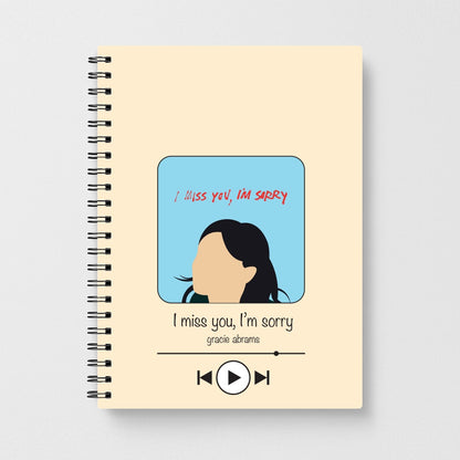 I Miss You - Abrams Notebook