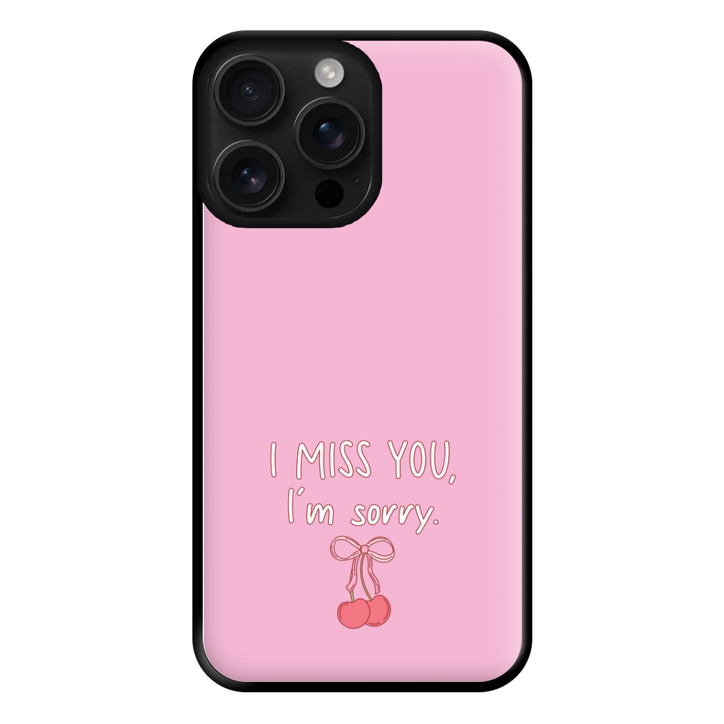 I Miss You , I'm Sorry - Abrams Phone Case