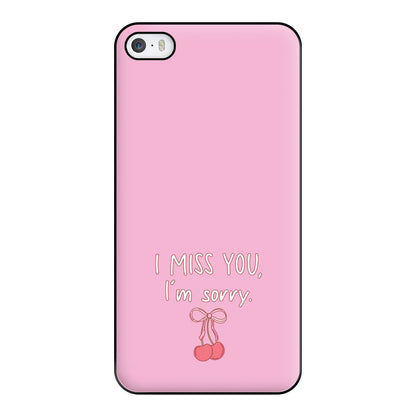 I Miss You , I'm Sorry - Abrams Phone Case for iPhone 5 / 5s / SE 2016