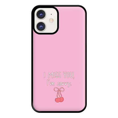 I Miss You , I'm Sorry - Abrams Phone Case for iPhone 11