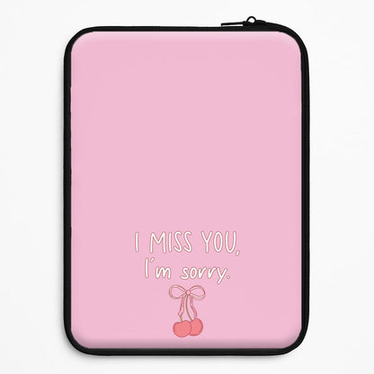 I Miss You , I'm Sorry - Abrams Universal Laptop Sleeve