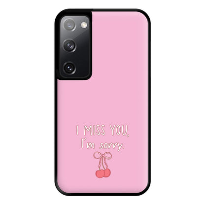 I Miss You , I'm Sorry - Abrams Phone Case for Galaxy S20