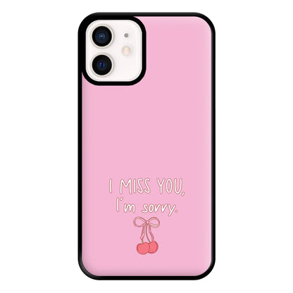 I Miss You , I'm Sorry - Abrams Phone Case for iPhone 12 Mini