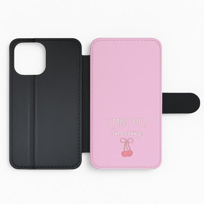 I Miss You , I'm Sorry - Abrams Flip Phone Case