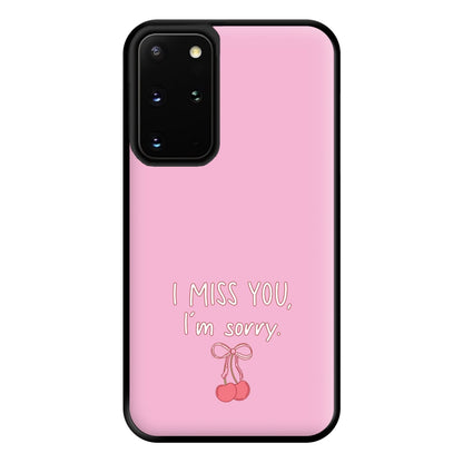 I Miss You , I'm Sorry - Abrams Phone Case for Galaxy S20 Plus