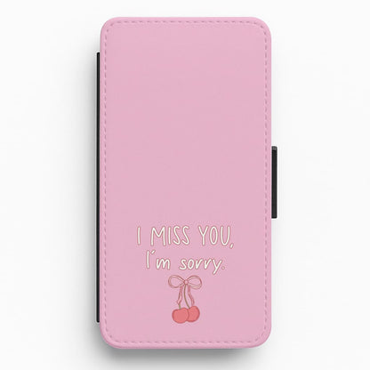 I Miss You , I'm Sorry - Abrams Flip / Wallet Phone Case