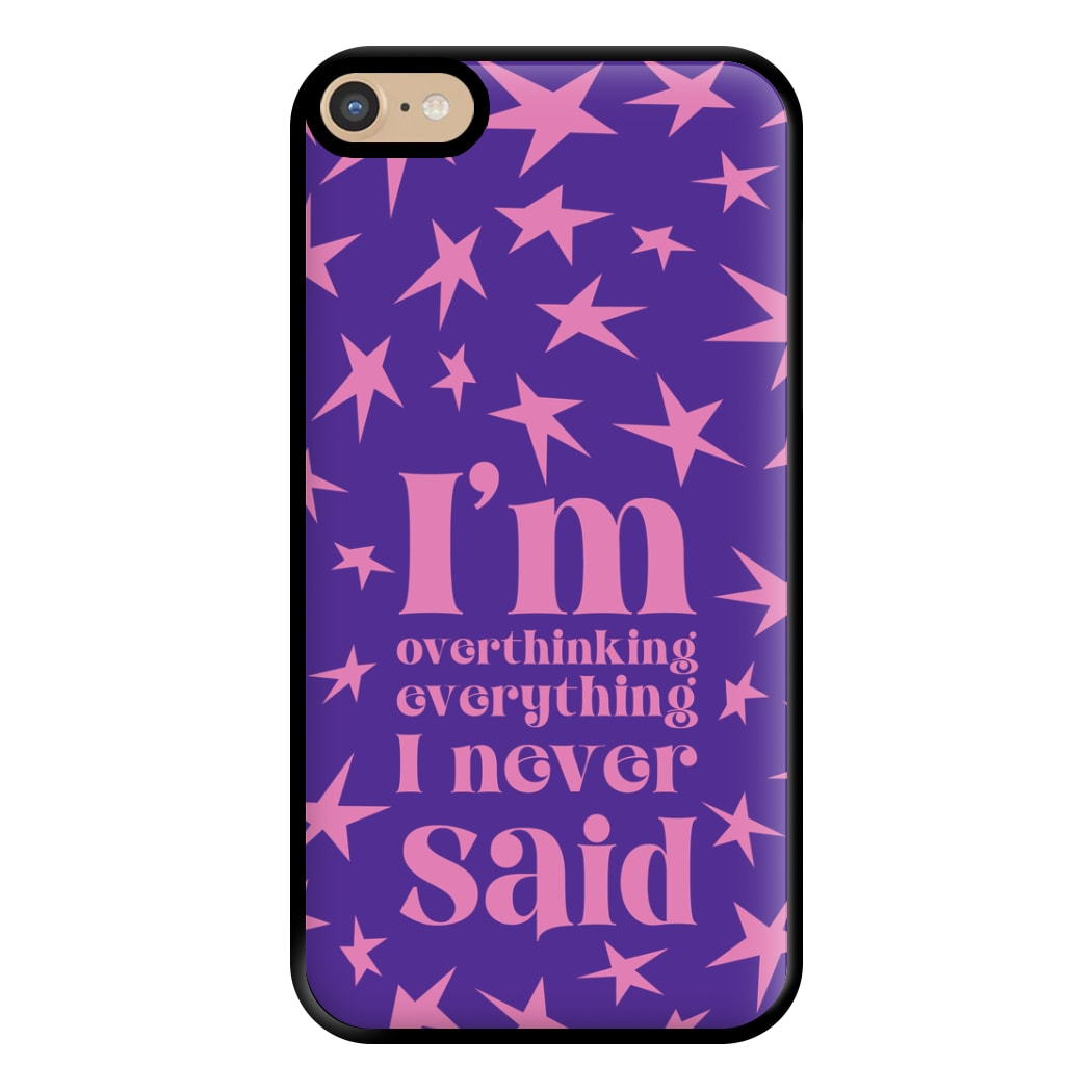 I'm Overthinking Everything - Abrams Phone Case for iPhone 6 Plus / 7 Plus / 8 Plus