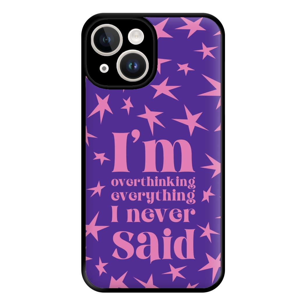 I'm Overthinking Everything - Abrams Phone Case for iPhone 14