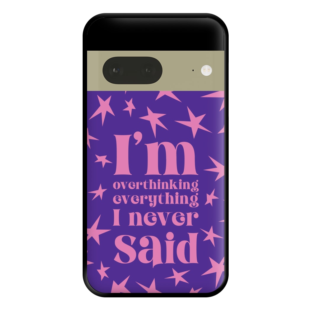 I'm Overthinking Everything - Abrams Phone Case for Google Pixel 7a