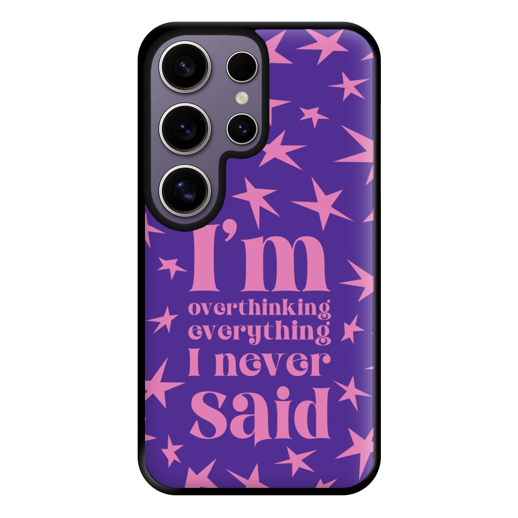 I'm Overthinking Everything - Abrams Phone Case for Galaxy S25 Ultra