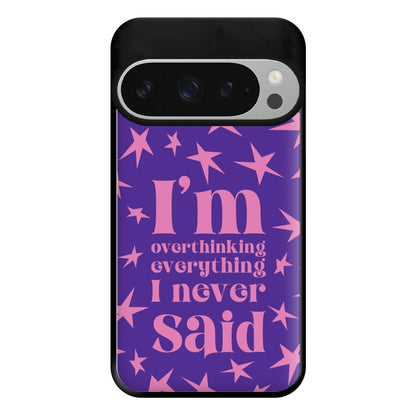 I'm Overthinking Everything - Abrams Phone Case for Google Pixel 9 Pro XL