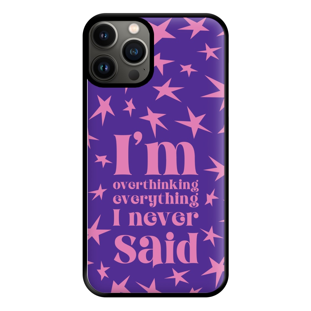 I'm Overthinking Everything - Abrams Phone Case for iPhone 13 Pro Max