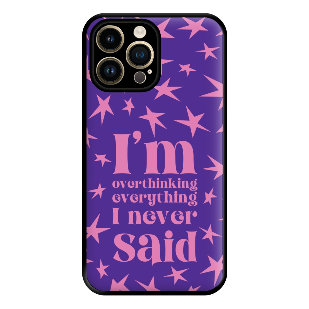 I'm Overthinking Everything - Abrams Phone Case for iPhone 14 Pro Max