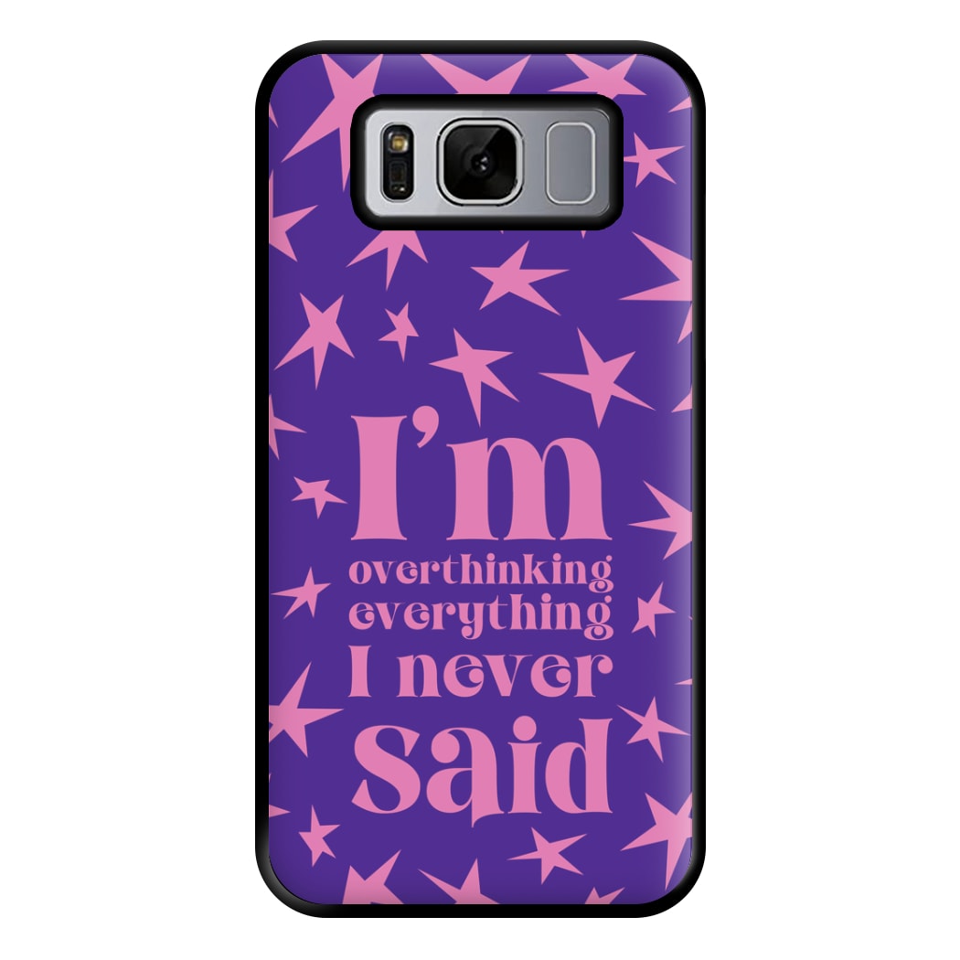 I'm Overthinking Everything - Abrams Phone Case for Galaxy S8 Plus