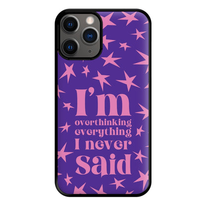 I'm Overthinking Everything - Abrams Phone Case for iPhone 12 Pro Max