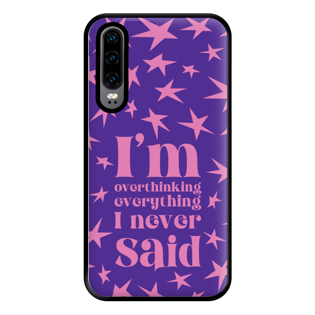 I'm Overthinking Everything - Abrams Phone Case for Huawei P30