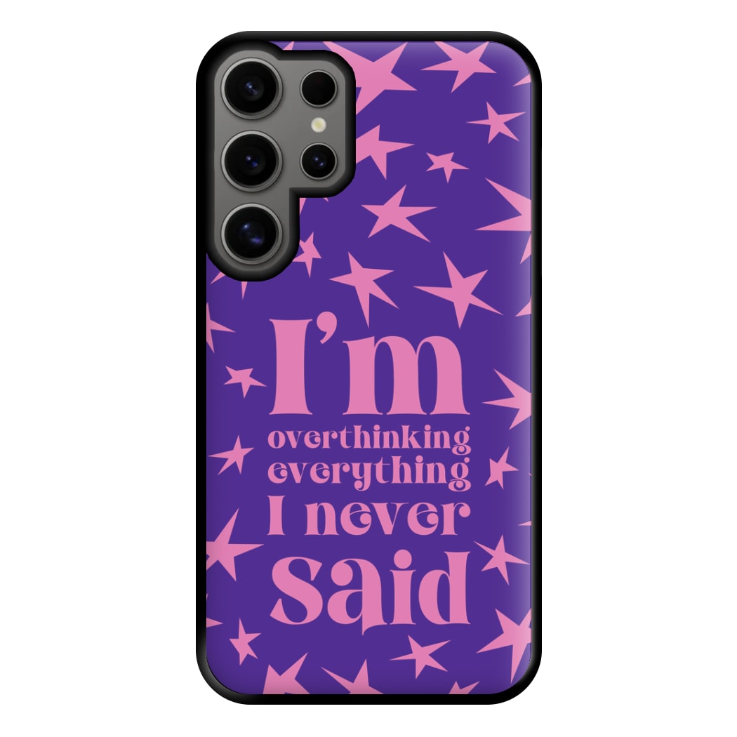 I'm Overthinking Everything - Abrams Phone Case for Galaxy S24 Ultra