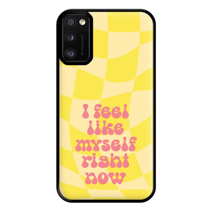 I Feel Like Myself Right Now - Abrams Phone Case for Galaxy A41