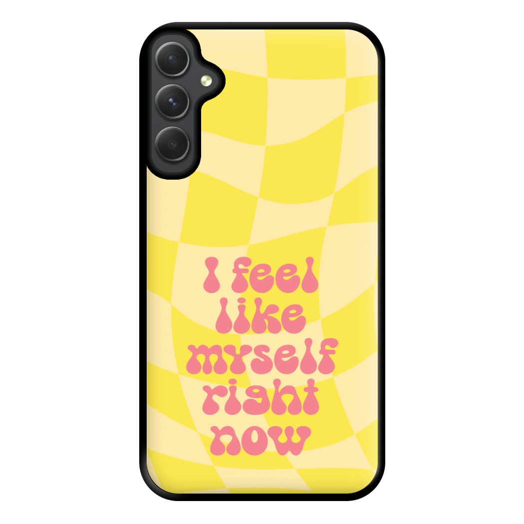 I Feel Like Myself Right Now - Abrams Phone Case for Galaxy A34