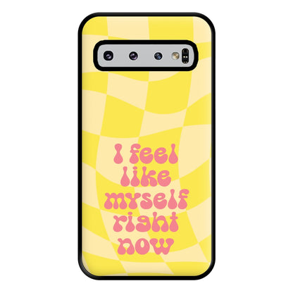 I Feel Like Myself Right Now - Abrams Phone Case for Galaxy S10 Plus