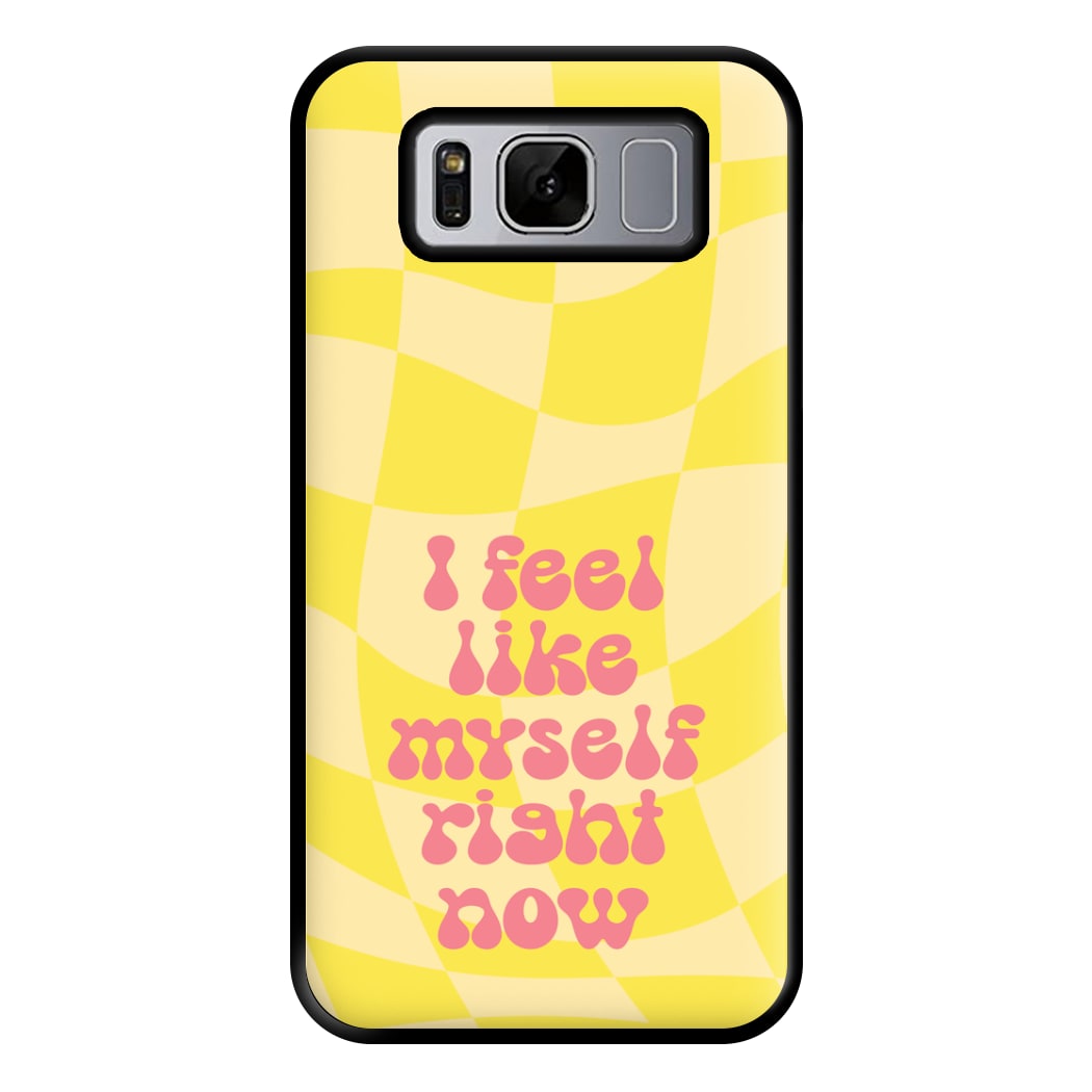 I Feel Like Myself Right Now - Abrams Phone Case for Galaxy S8 Plus