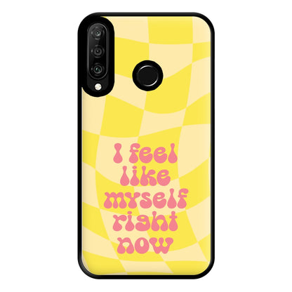 I Feel Like Myself Right Now - Abrams Phone Case for Huawei P30 Lite