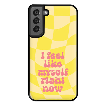 I Feel Like Myself Right Now - Abrams Phone Case for Galaxy S21FE