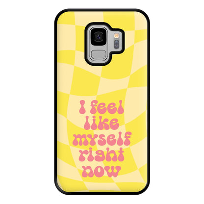 I Feel Like Myself Right Now - Abrams Phone Case for Galaxy S9 Plus