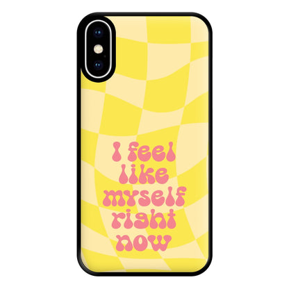 I Feel Like Myself Right Now - Abrams Phone Case for iPhone XS Max