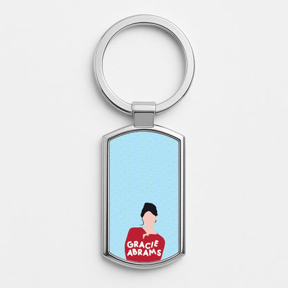 Portrait - Abrams Silver Keyring