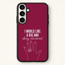 Shiny Diamond Phone Case for Galaxy S26 Plus