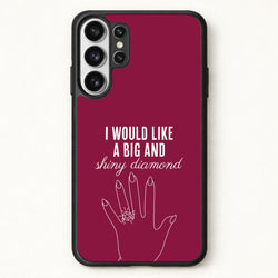 Shiny Diamond Phone Case for Galaxy S26 Ultra