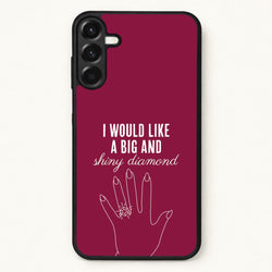 Shiny Diamond Phone Case for Galaxy A17