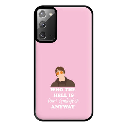 Who The Hell Is Liam anyway - Festival Phone Case for Galaxy Note 20 Ultra