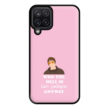 Who The Hell Is Liam anyway - Festival Phone Case for Galaxy A12