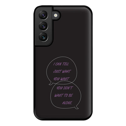 You Don't Want To Be Alone - Festival Phone Case for Galaxy S22 Plus