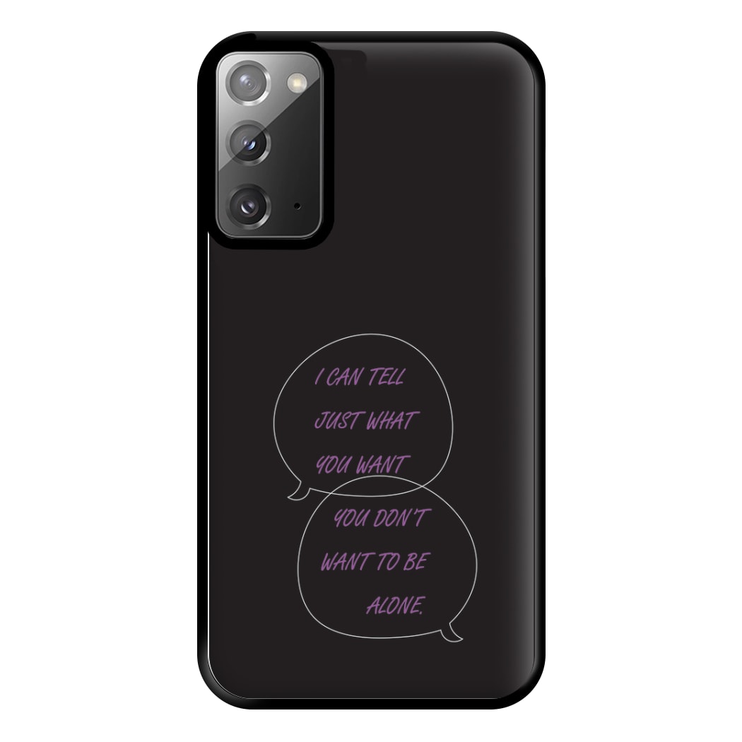 You Don't Want To Be Alone - Festival Phone Case for Galaxy Note 20 Ultra