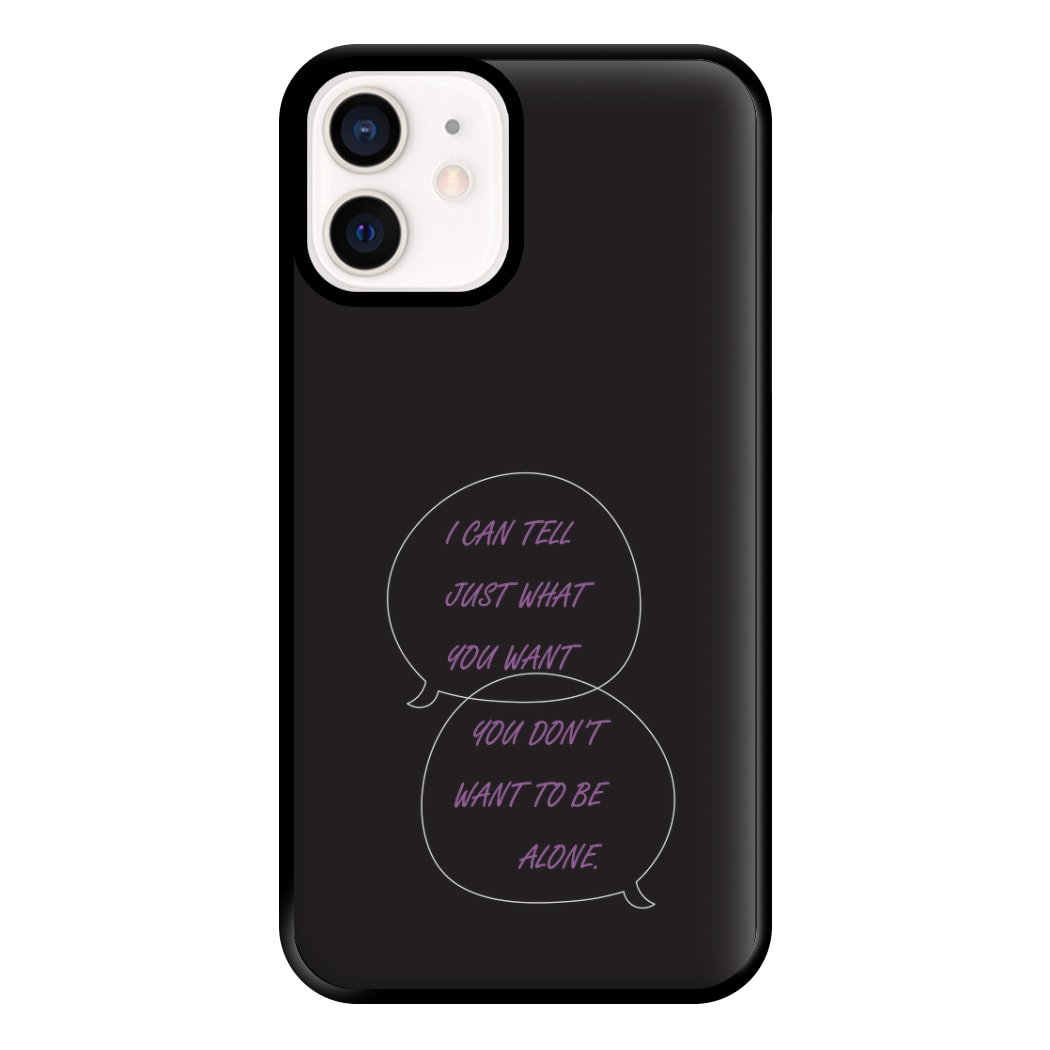 You Don't Want To Be Alone - Festival Phone Case for iPhone 12 Mini