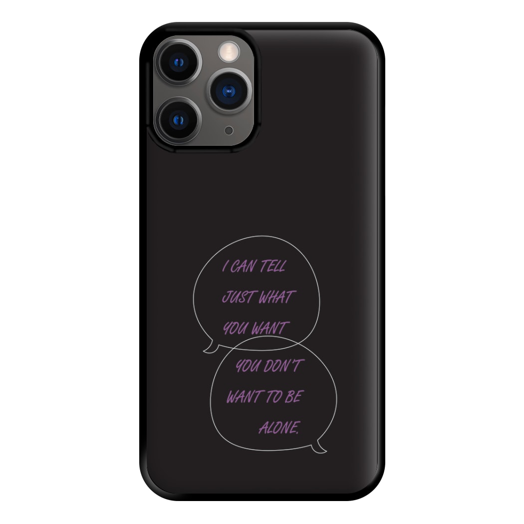 You Don't Want To Be Alone - Festival Phone Case for iPhone 12 Pro Max