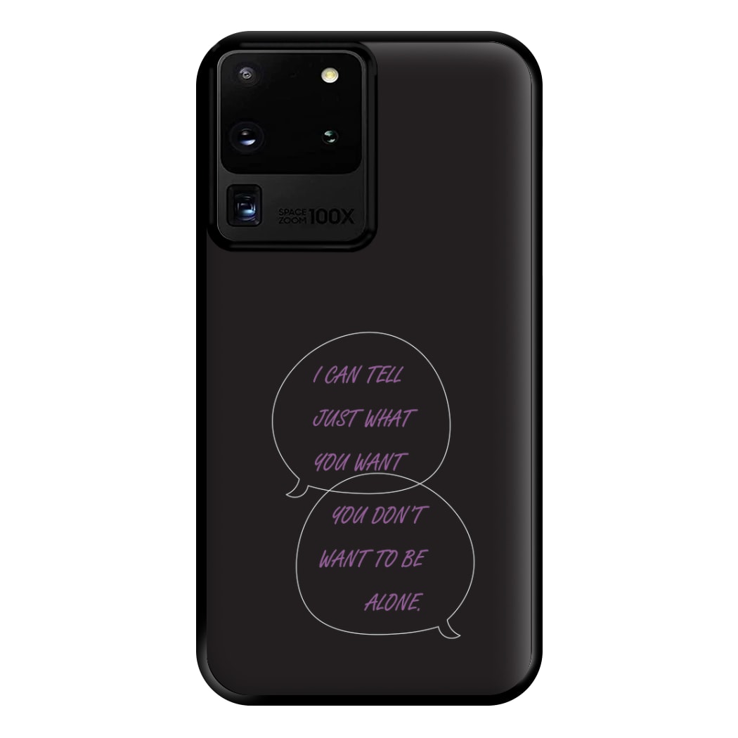 You Don't Want To Be Alone - Festival Phone Case for Galaxy S20 Ultra