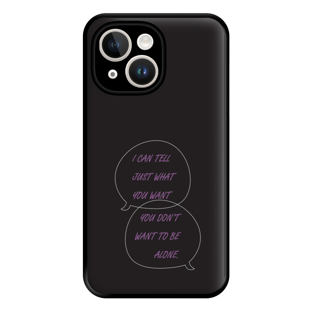 You Don't Want To Be Alone - Festival Phone Case for iPhone 14 Plus