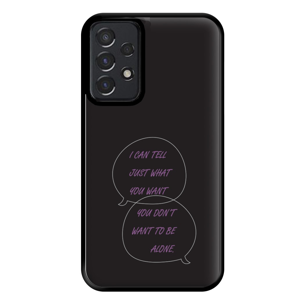 You Don't Want To Be Alone - Festival Phone Case for Galaxy A52 / A52s