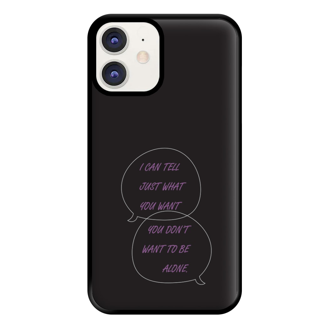 You Don't Want To Be Alone - Festival Phone Case for iPhone 11