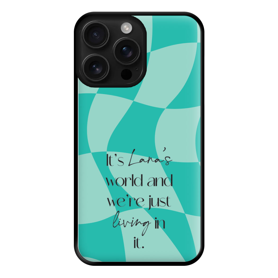 It's Lana's World - Festival Phone Case