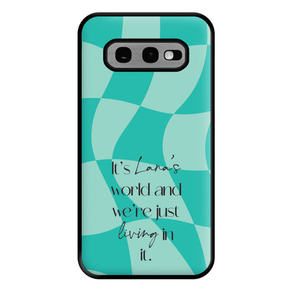 It's Lana's World - Festival Phone Case for Galaxy S10e