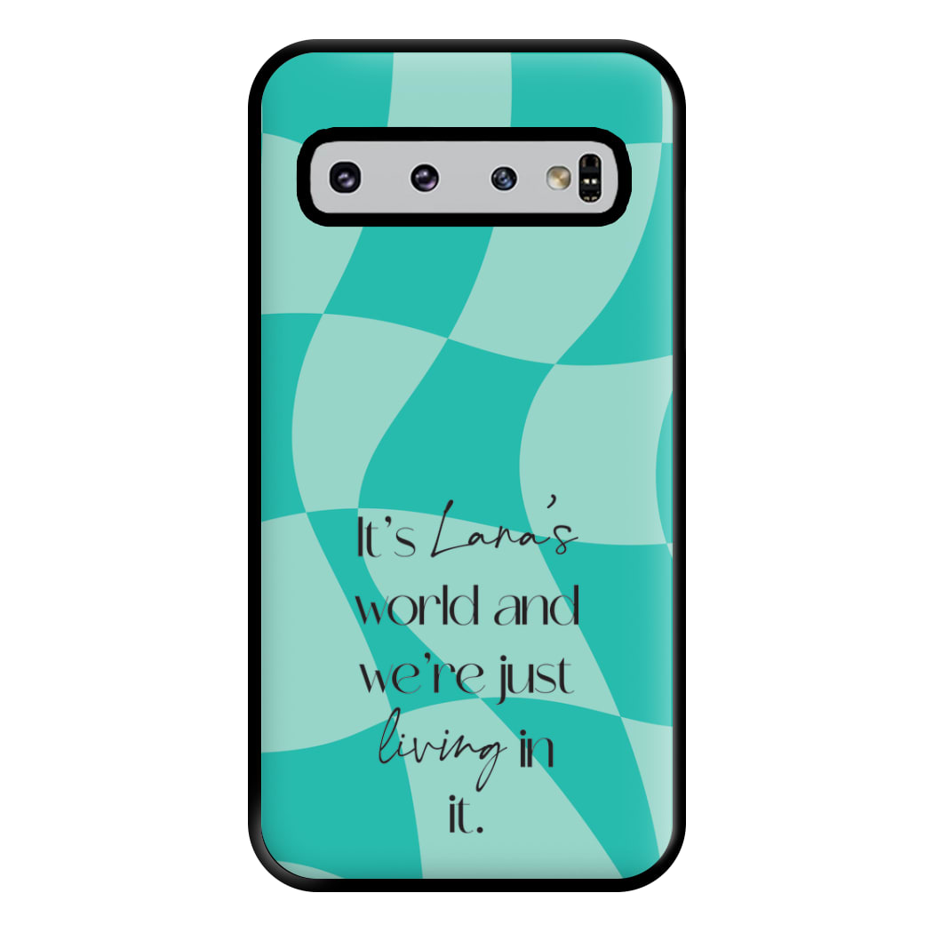 It's Lana's World - Festival Phone Case for Galaxy S10 Plus