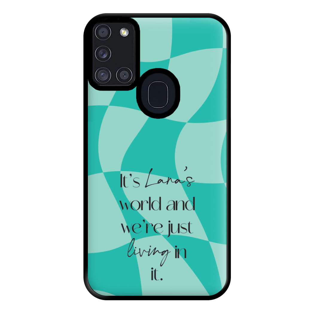 It's Lana's World - Festival Phone Case for Galaxy A21s