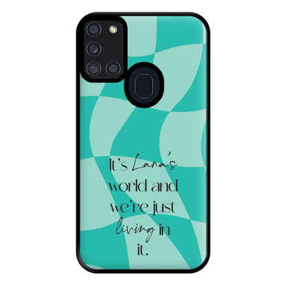 It's Lana's World - Festival Phone Case for Galaxy A21s