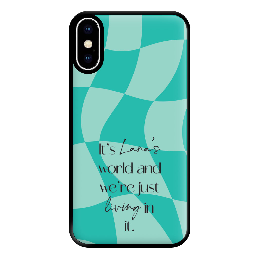 It's Lana's World - Festival Phone Case for iPhone XS Max