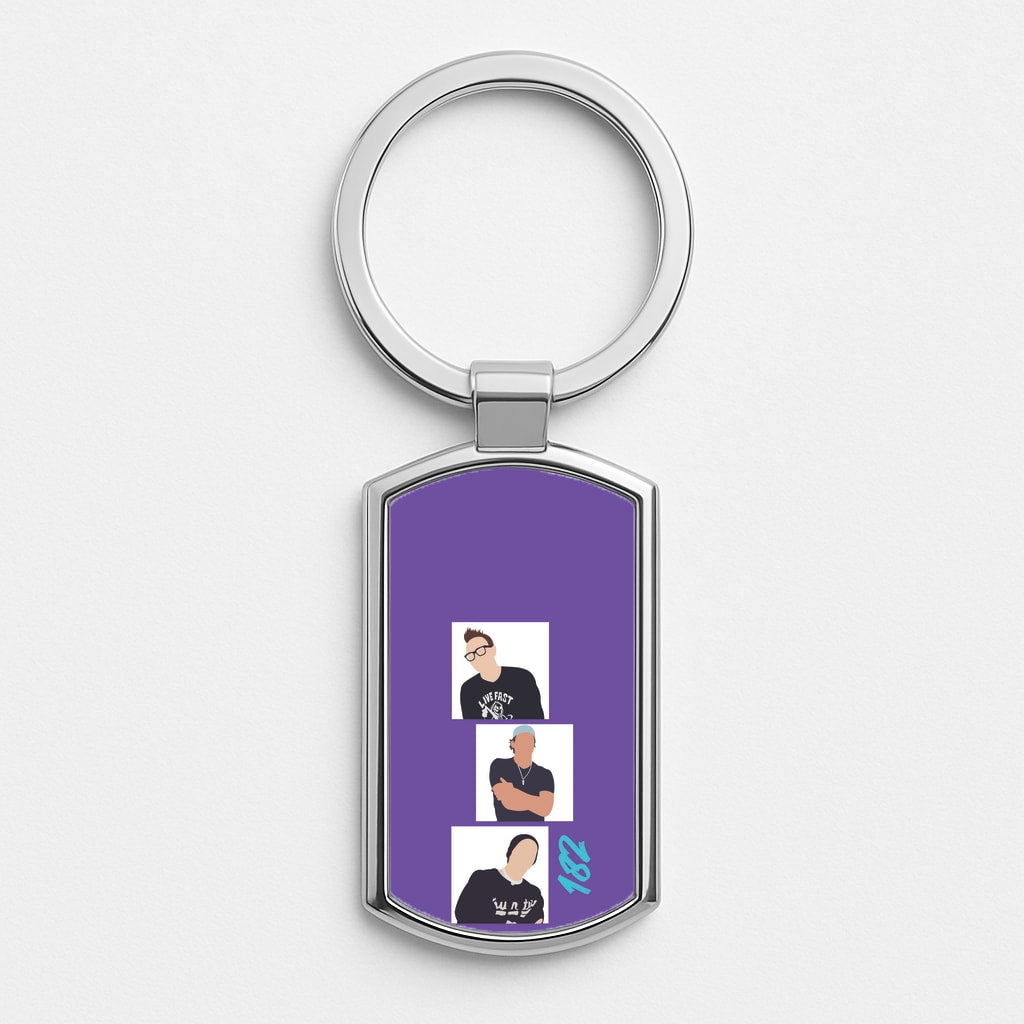 Blink - Festival Silver Keyring